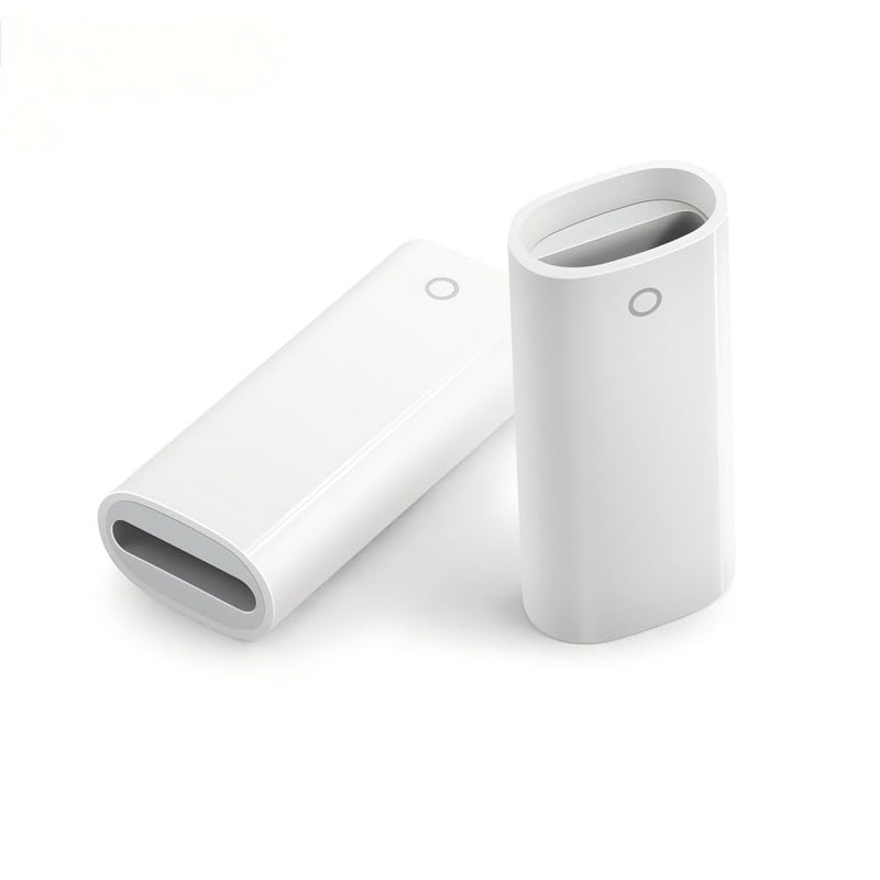 COOYA Pencil Adapter Compatible with Apple Pencil 1st Gen Generation, 2-Pack iPencil Charger Connector for Lightning Charging Adapter for iPad Pro Air - Image 1